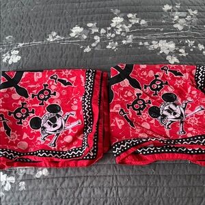 Disney Cruise Line Pirate Night Bandanas. Set of 2